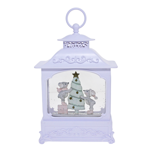 LED Mice/Tree Lantern Rectangle White