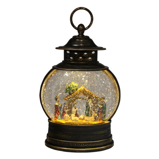 LED Nativity Round