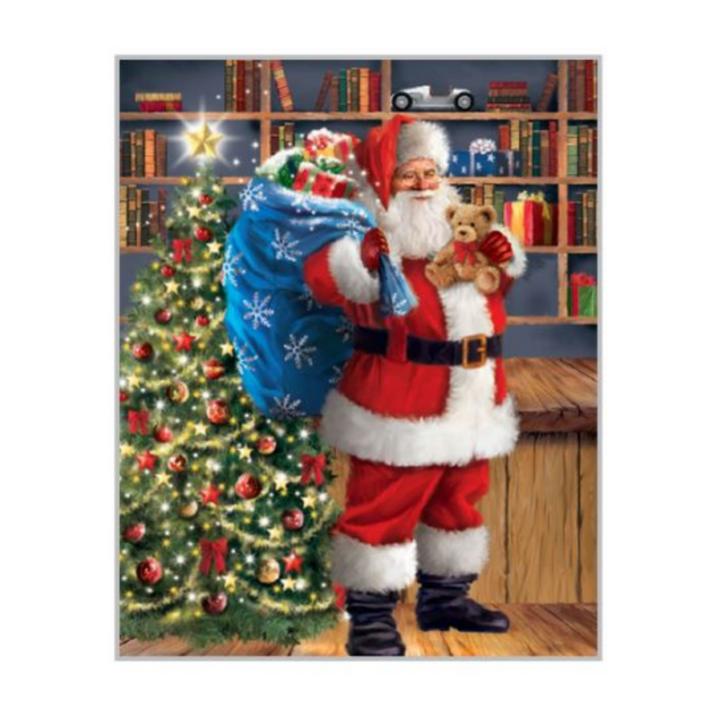 Diamond Art Traditional Santa 40x50cm