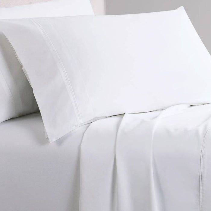 Bed Sheet™ 1000TC Cotton Rich Sheet Set QB White