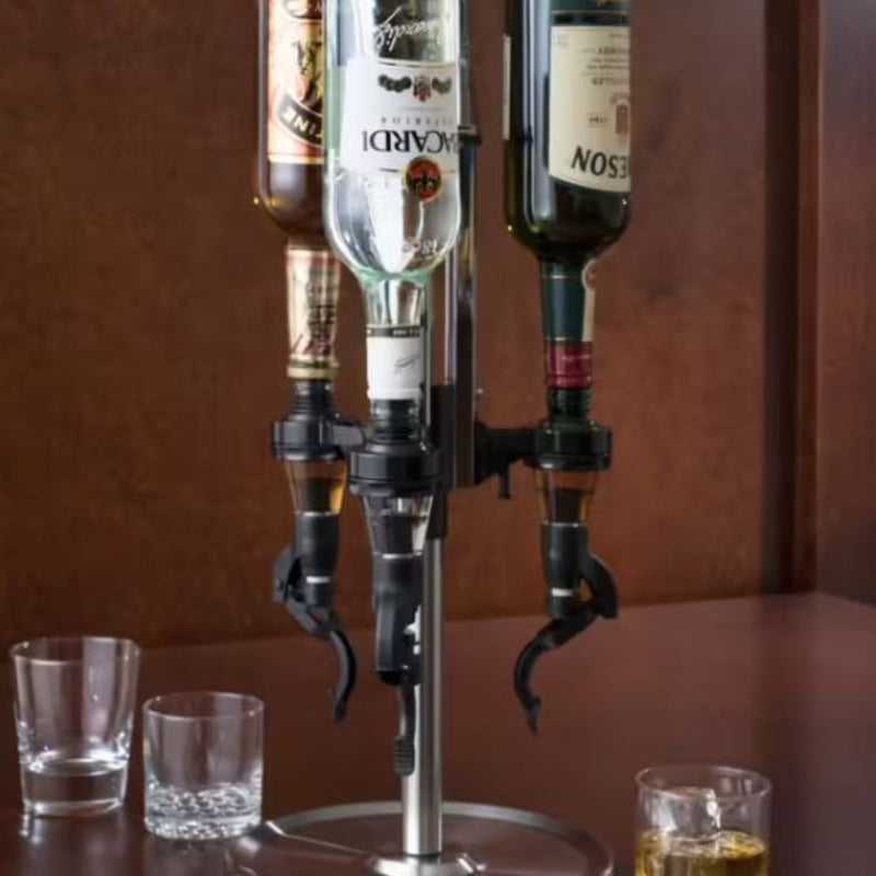 Pro 3 Bottle Revolving Liquor Dispenser 