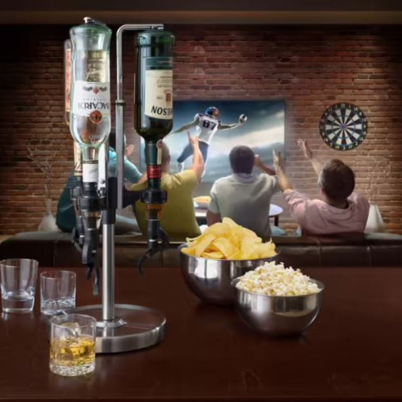 Pro 3 Bottle Revolving Liquor Dispenser 