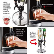 Pro 3 Bottle Revolving Liquor Dispenser – thumbnail