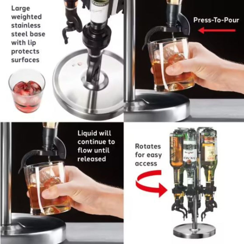 Pro 6 Bottle Revolving Dispenser