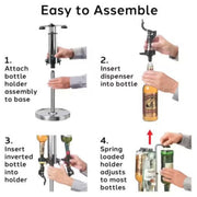 Pro 6 Bottle Revolving Dispenser – thumbnail