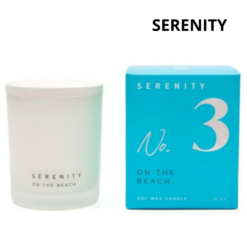 Serenity Scented Candle 283g On The Beach No.3