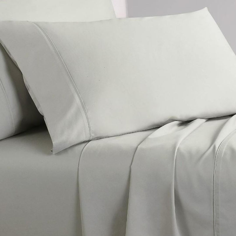 Bed Sheet™ 1000TC Cotton Rich Sheet Set KB Silver