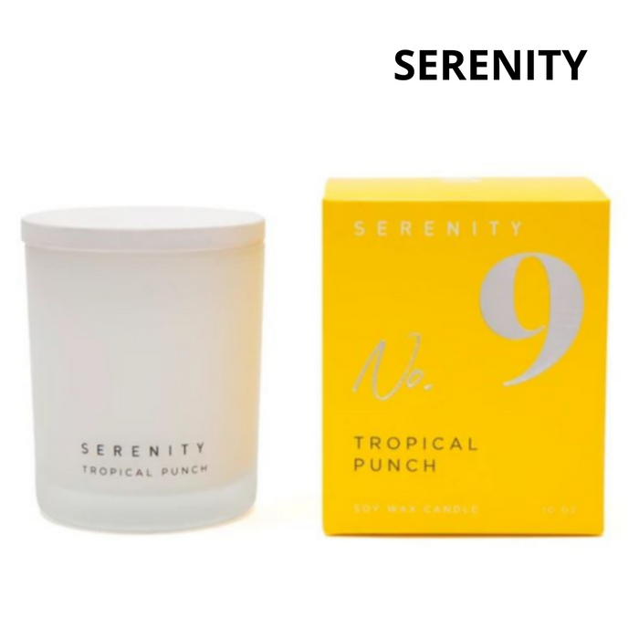 Serenity Scented Candle 283g Tropical Punch No. 9