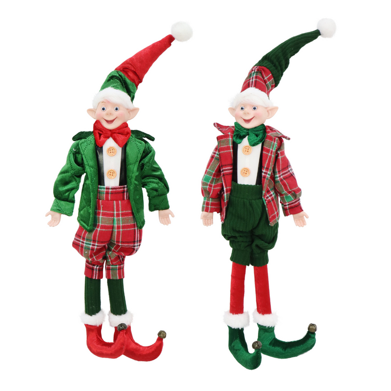 Ronis Candy Elf with Bowtie 46cm Assorted