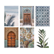 Ronis Canvas Indigo Streets 60x80cm Assorted