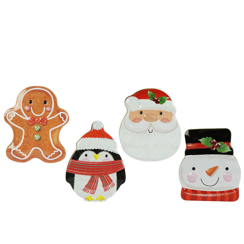 Ronis Character Embossed Tin Giftcard 4 Asstd