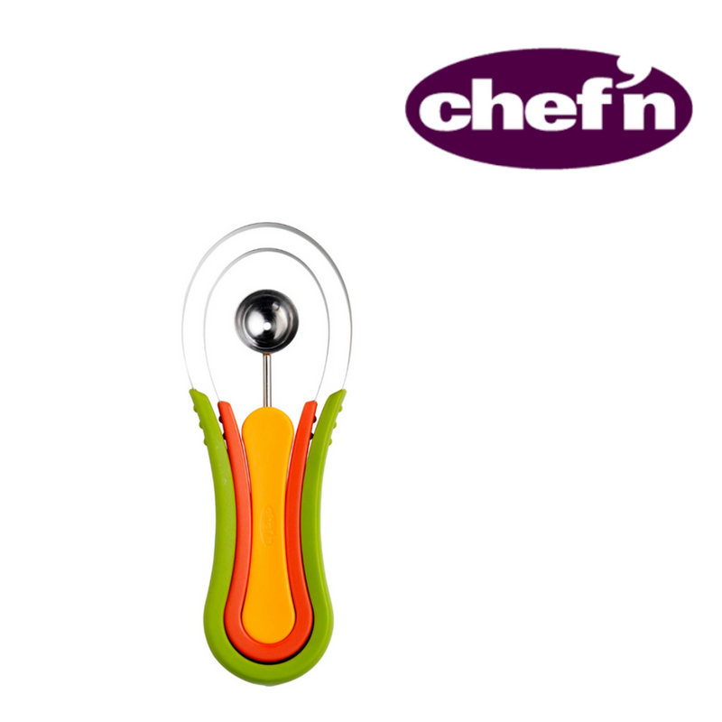Ronis Chef'n Scoop Troop Melon Baller and Fruit Set of 3 21.5cm