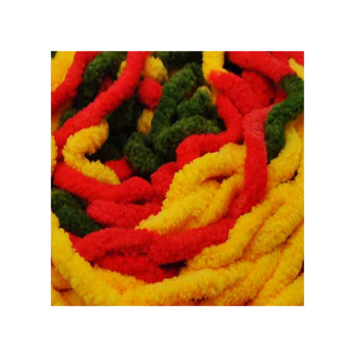 Ronis Chenille Blanket Yarn 100g 80m Multi Citrus