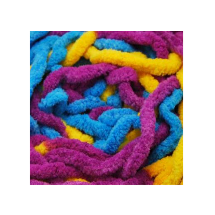 Ronis Chenille Blanket Yarn 100g 80m Multi Crayons