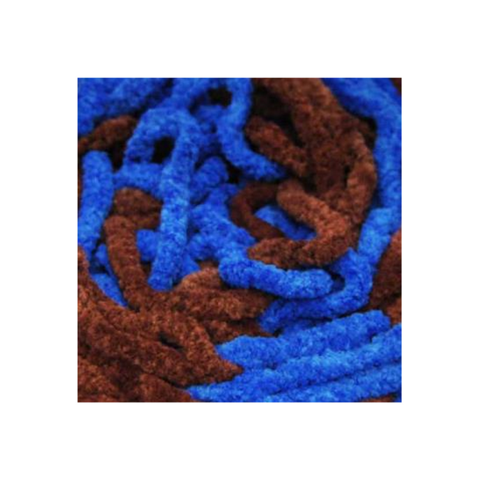 Chenille Blanket Yarn 100g 80m Multi Midnight