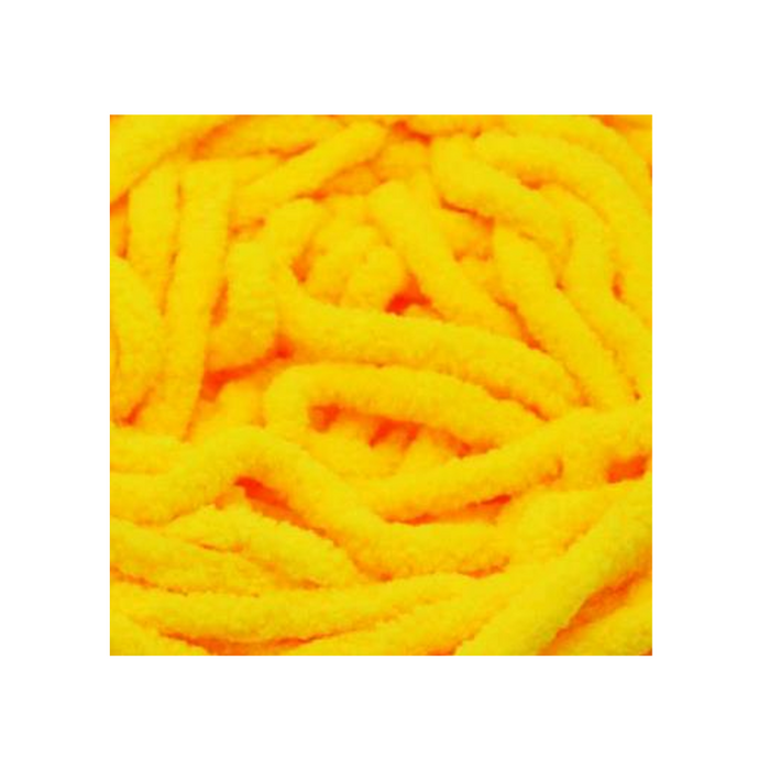 Ronis Chenille Blanket Yarn Solid 08 100g 80m Lemon