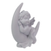 Ronis Cherub Lying on Moon with Silver Wings 9cm