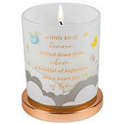 Ronis Christening Candle Vanilla 9x8cm – thumbnail