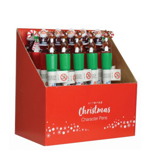 Ronis Christmas Character Light Pens 3 Asstd