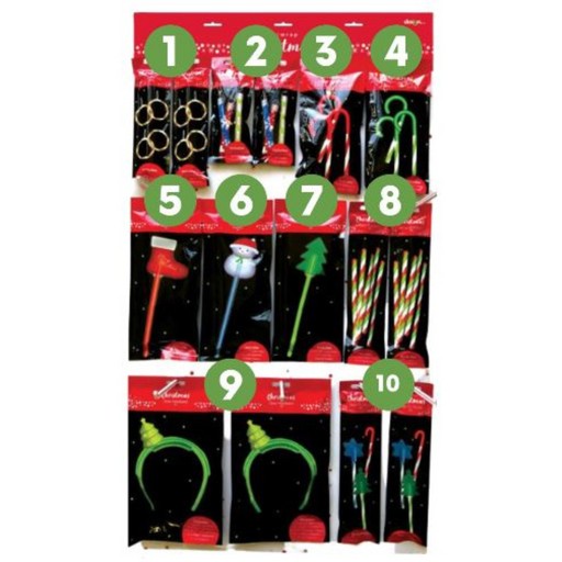 Ronis Christmas Glow Stand 10 Asstd