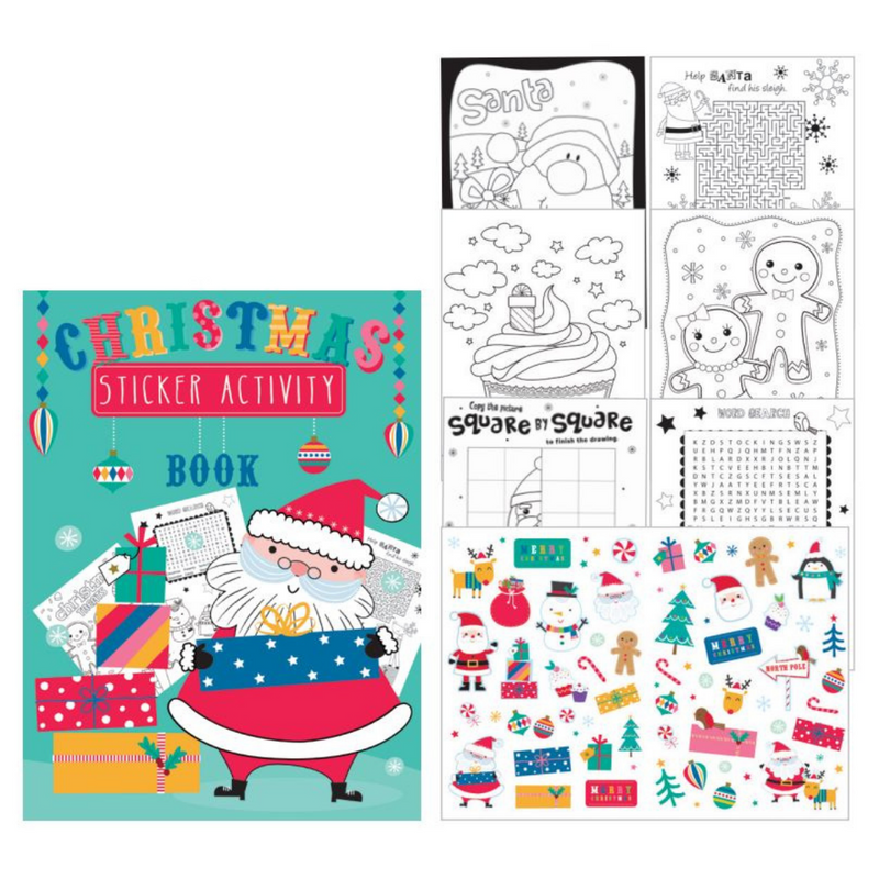 Ronis Christmas Sticker and Activity Book