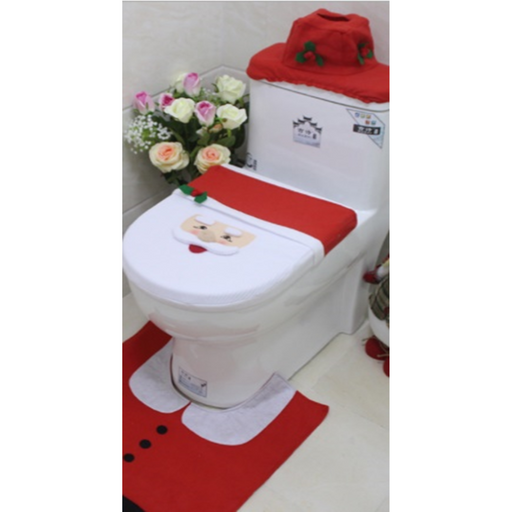 Ronis Christmas Themed Bathroom Decor 3pc