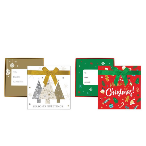 Ronis Christmas Gift Card Box Christmas Assorted