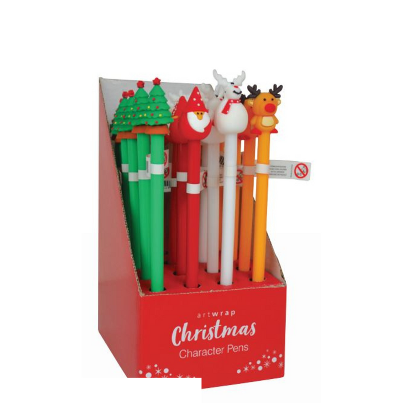 Ronis Christmas Soft Touch Pens Assorted