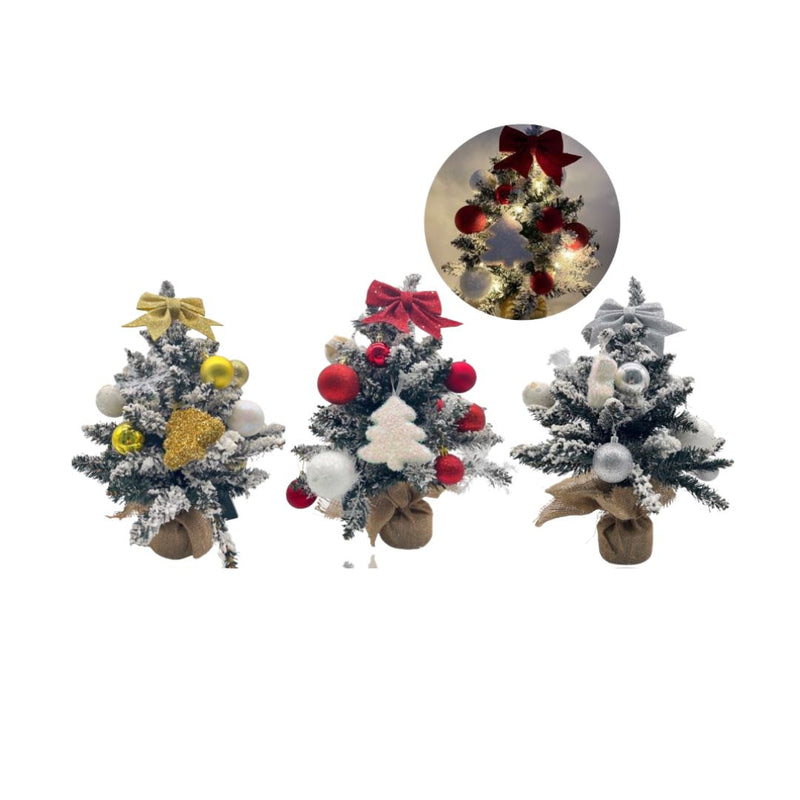 Ronis Christmas Tree Light Up Decorative 50cm Assorted