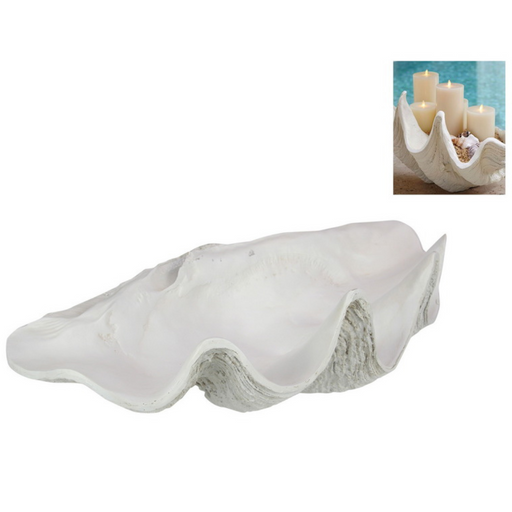 Ronis Clam Shell Bowl 56cm White