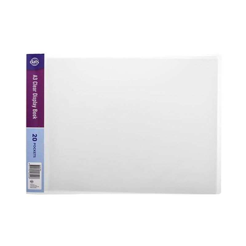 Ronis Clear Book A3 Landscape 20 Poc