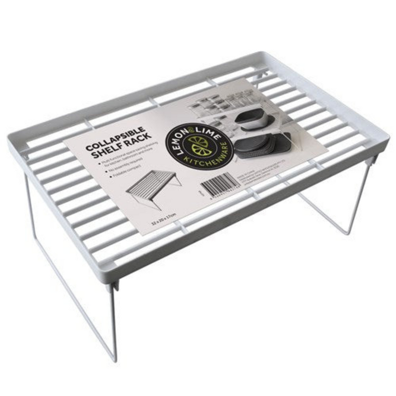 Ronis Collapsable Kitchen Shelf Rack 39x24x18cm