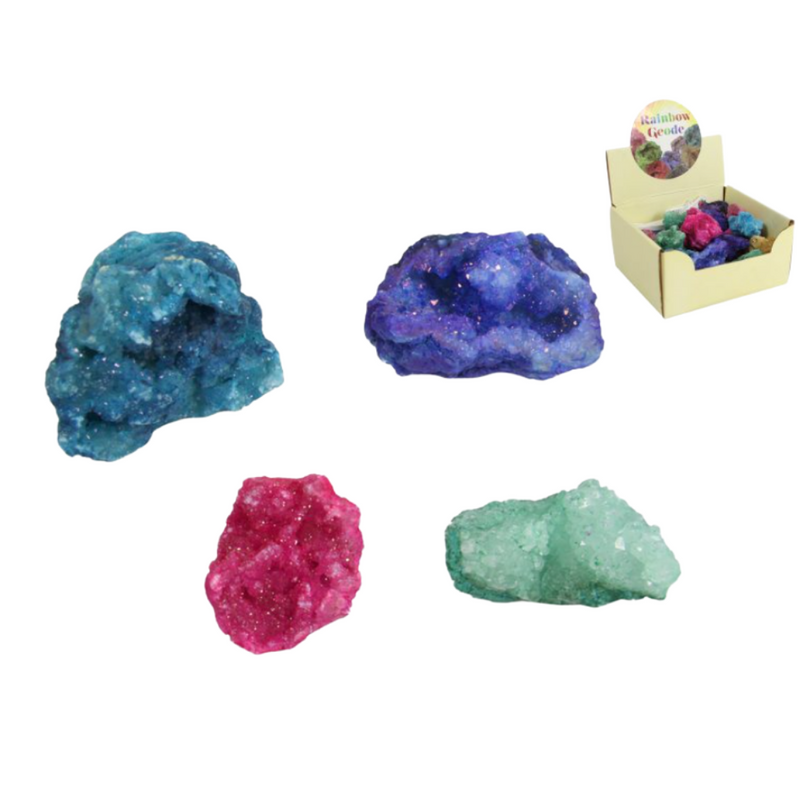 Ronis Colourful Dyed Geodes 5cm Assorted