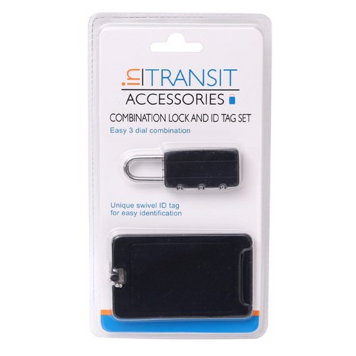 Ronis Combination Lock and ID Tag Set
