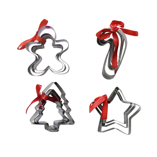 Ronis Cookie Cutter Set 3pc Set Assorted