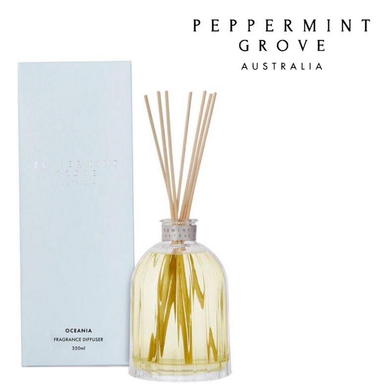 Peppermint Grove Diffuser 350ml Oceania - Large Fragrance Diffuser 350ml