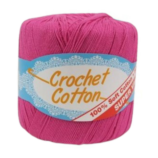 Ronis Crochet Cotton 50g Lolly Pink