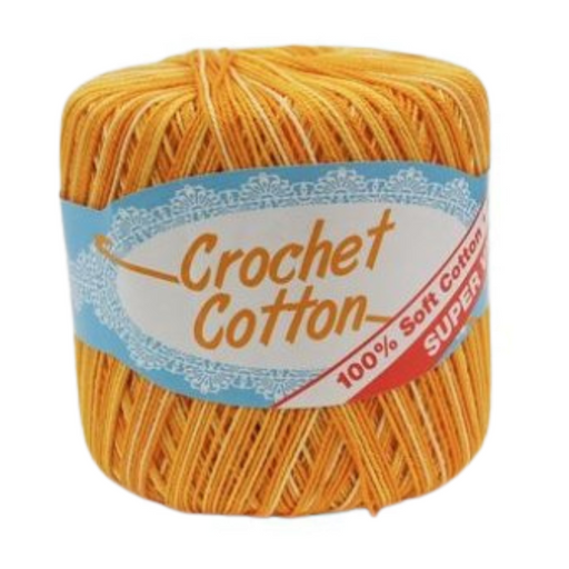 Ronis Crochet Cotton 50g Multi Gold