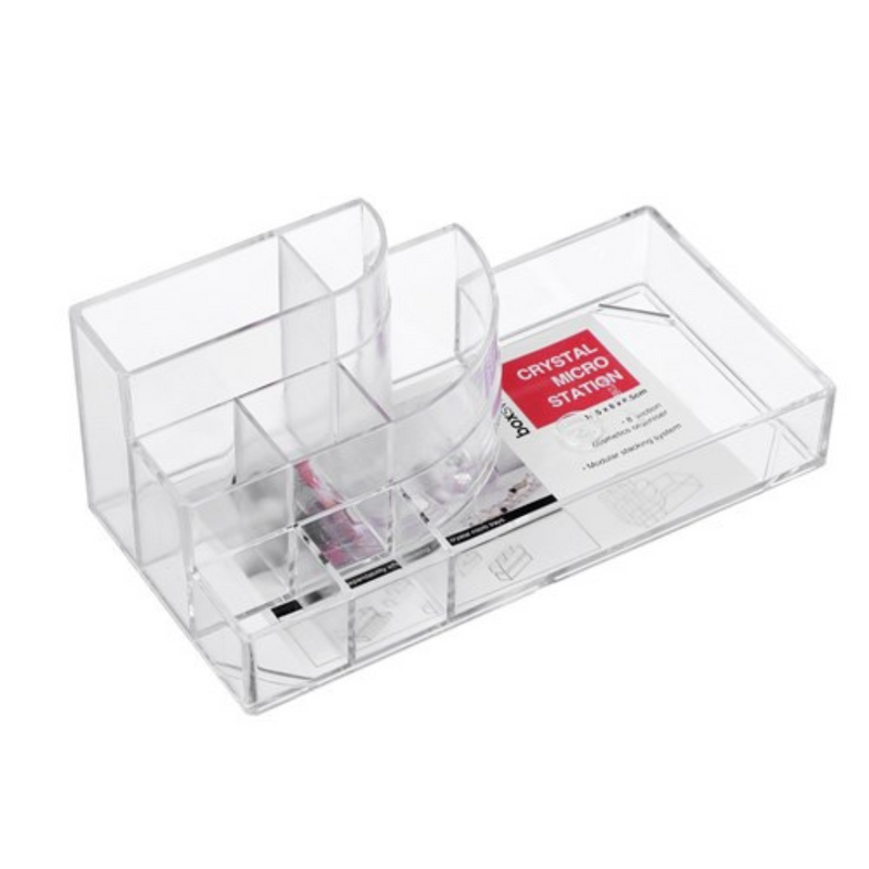 Ronis Crystal Micro Station 8 Section 16.5x8x6.5cm