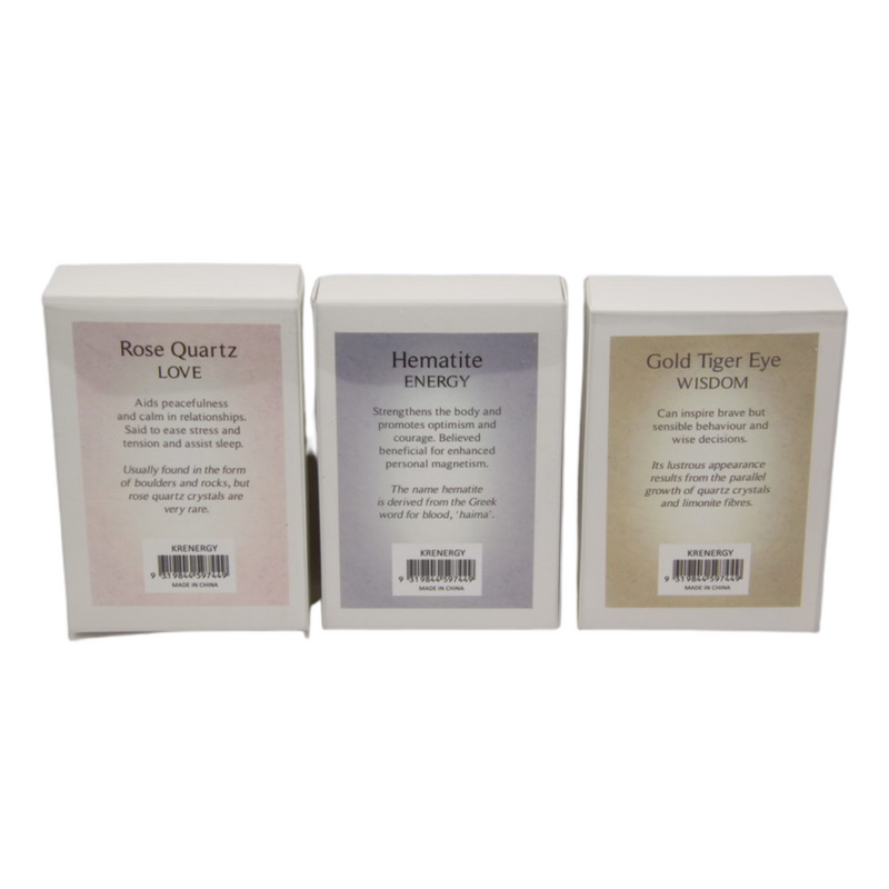 Ronis Crystal Energy Key Ring Assorted