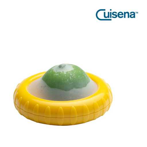 Ronis Cuisena Fresh Keeper Silicone Pod Citrus 10x10x2.5cm