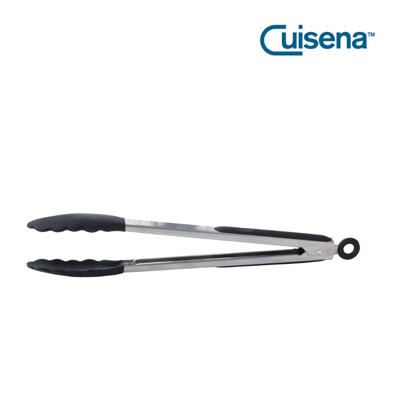 Ronis Cuisena Locking Tong with Silicone Head 31cm
