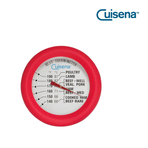 Ronis Cuisena Meat Thermometer with Silicone Red