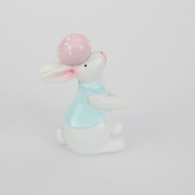 Ronis Cute Rabbits Holding Eggs 7cm 4 Asstd