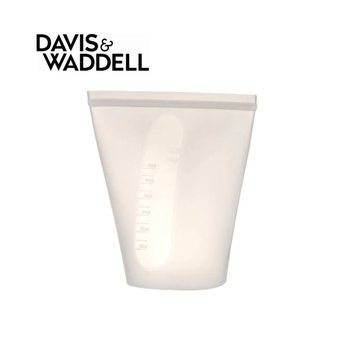 Davis & Waddell Ecopocket Silicone Pouch Clear 17.7X17.7X8.8Cm/700Ml