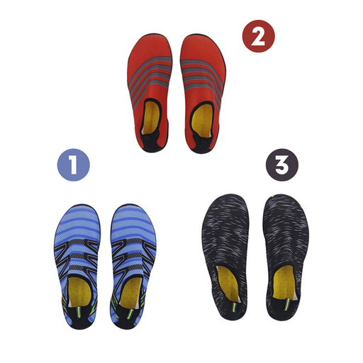 Ronis Deluxe Mens Aqua Shoes 3 Asstd