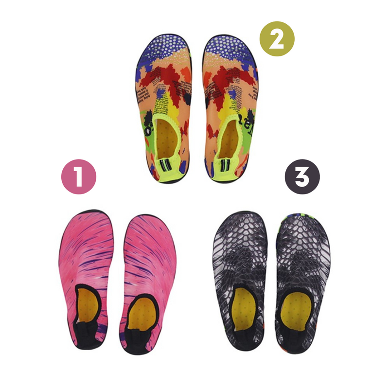 Ronis Deluxe Womens Aqua Shoes 3 Asstd