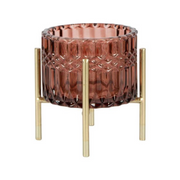 Ronis Demi Tealight Holder 10.5x10.5x10.5cm Small Mulberry