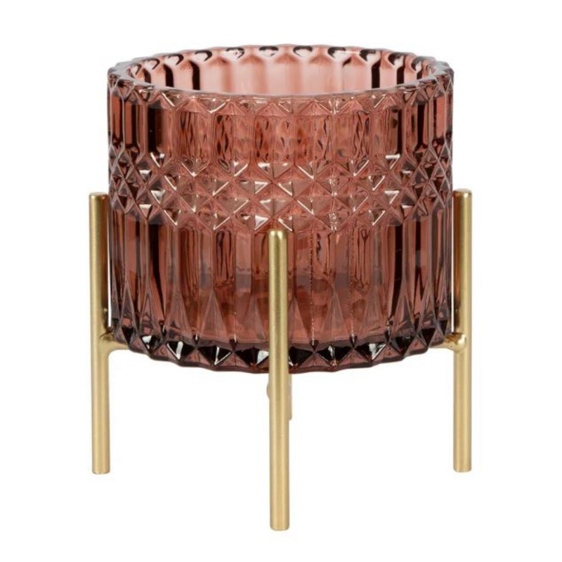 Ronis Demi Tealight 12x12x13cm Large Mulberry