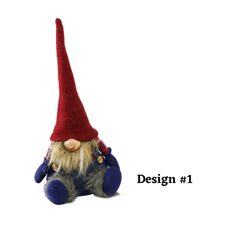 Vintage Sitting Gnome Figure 30cm